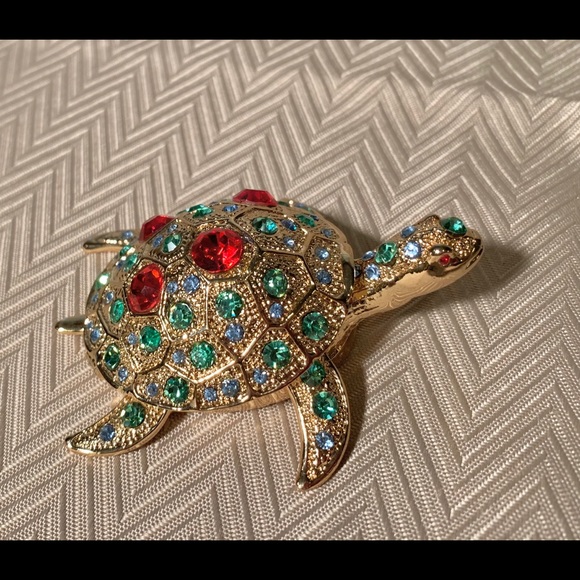 Sea turtle trinket box - Picture 4 of 7